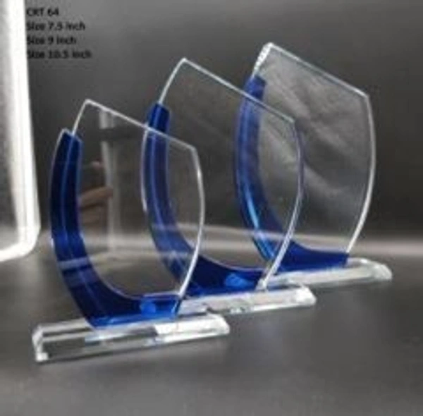 CRT 258 Blue Crystal Trophy - Bangalore 24 hrs up to 72 hours / Other Cities 4 to 7 days.